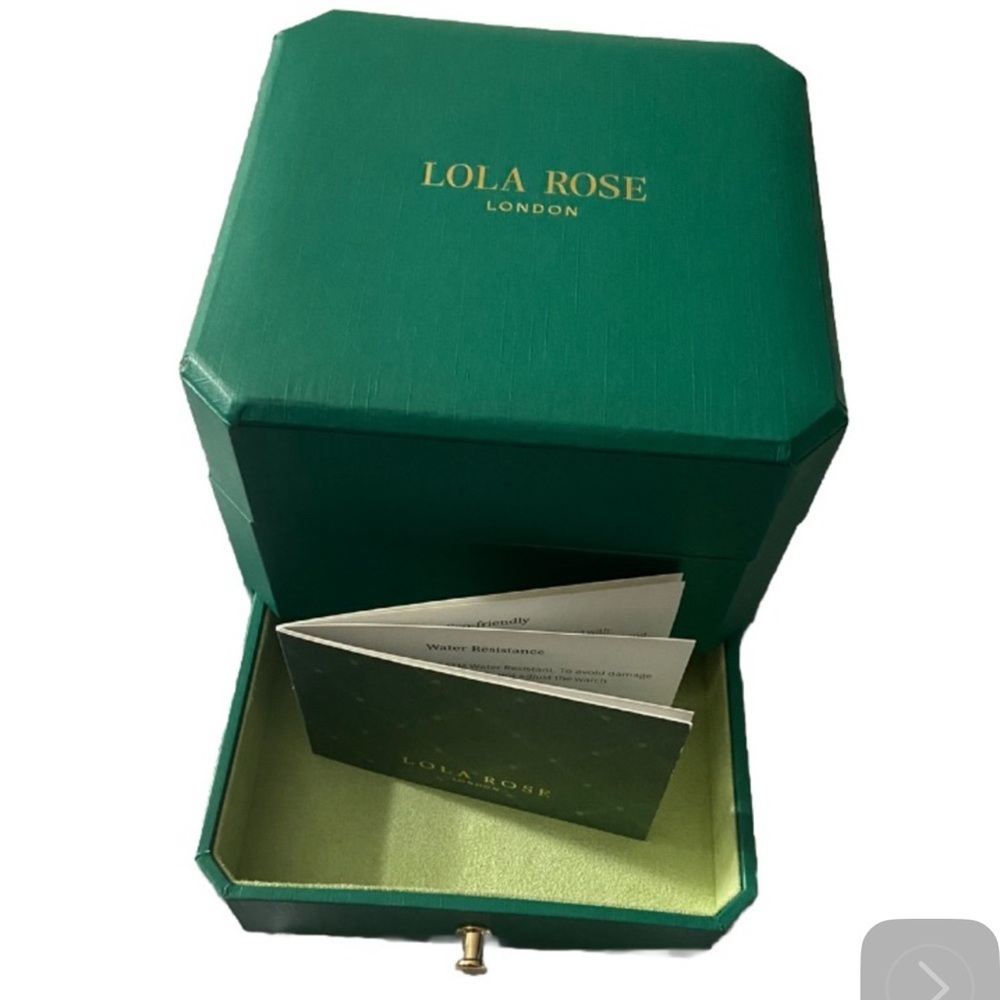 Lola rose empty box